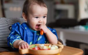 Beginning of a child's diet