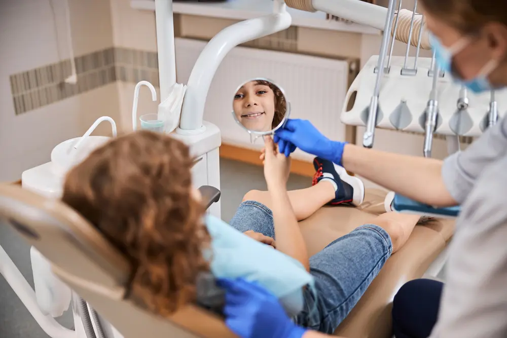 Friendly dental team at Kids 360 Pediatric Dentistry providing preventive care for kids in Richmond, TX